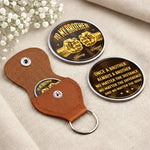 Custom Pocket Hug - Personalized Birthday Gifts For Brother - Built Together Like Brothers