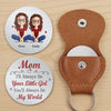Custom Pocket Hug - Personalized Birthday Gifts For Mom, Dad, Daughter - Forever Your Little Girl
