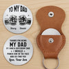 Custom Pocket Hug - Personalized Birthday Gifts For Dad - Dad Is My Hero