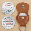 Custom Pocket Hug - Personalized Best Friend Birthday Gifts For Women, Besties, Sisters, BFF - Right Here Always