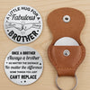 Custom Pocket Hug - Personalized Christmas Birthday Gifts For Brother, Sister - Same Roots Endless Memories