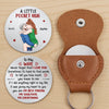 Custom Pocket Hug - Personalized Anniversary Christmas Wedding Gifts For Husband And Wife, Him And Her - You’re My Forever, My Always
