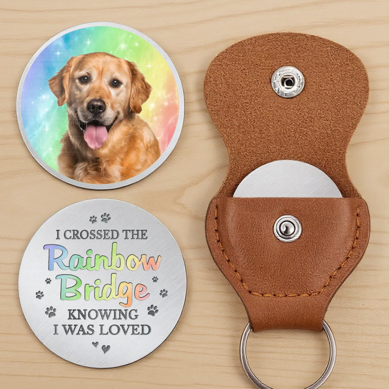 Custom Photo Your Paw Prints Stay With Me Forever - Memorial Personalized Custom Pocket Hug - Sympathy Gift For Pet Owners, Pet Lovers