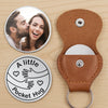 Custom Photo Keep A Hug With You, Always - Couple Personalized Custom Pocket Hug - Gift For Husband Wife, Anniversary