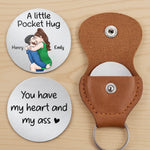 Custom Name Romantic Couple Gifts - Personalized Pocket Hug