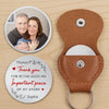 Custom Photo Pocket Hug - Personalized Anniversary Wedding Gifts For Husband And Wife, Him And Her - You Are My Forever Person