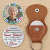 Custom Photo Pocket Hug - Personalized Memorial Sympathy Gifts For Loss Of Mom, Dad - I Will Carry Your Memory With Me