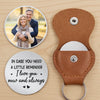 Custom Photo Pocket Hug - Personalized Anniversary Wedding Gifts For Husband And Wife, Him And Her - Loving You Feels Like Home