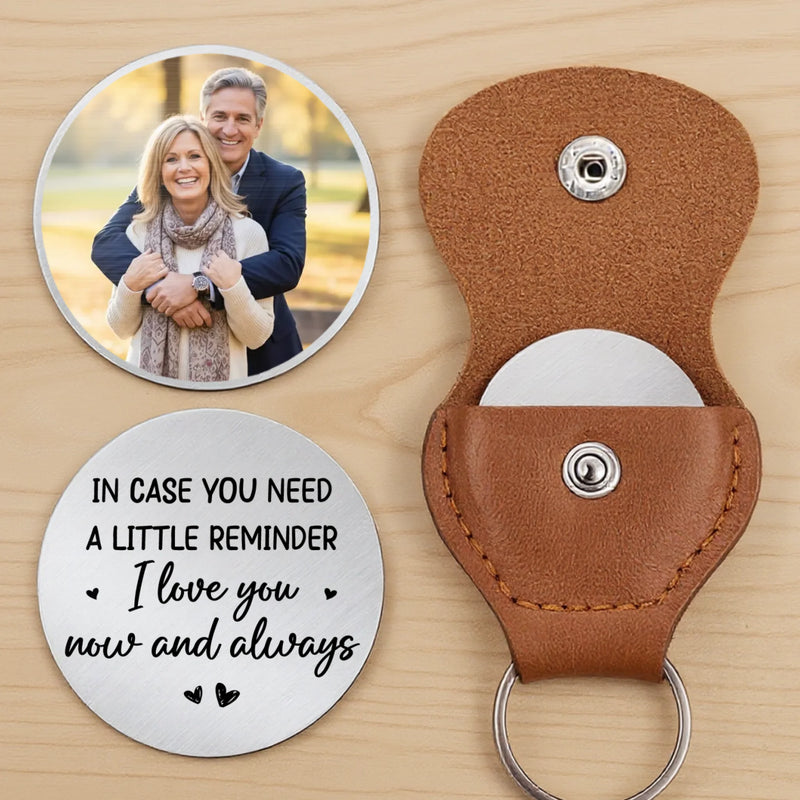 Custom Photo Pocket Hug - Personalized Anniversary Wedding Gifts For Husband And Wife, Him And Her - Loving You Feels Like Home