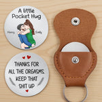 Custom Name Funny Naughty Couple Gifts - Personalized Pocket Hug
