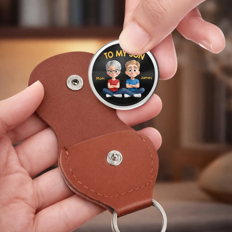 Custom Pocket Hug - Personalized Birthday Gifts For Mom, Son - Always Near You