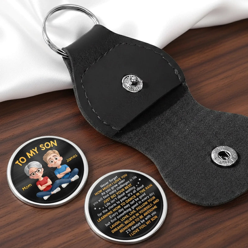 Custom Pocket Hug - Personalized Birthday Gifts For Mom, Son - Always Near You
