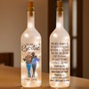 Laughter Is Our Language - Bestie Personalized Custom Bottle Lamp - Gift For Best Friends, BFF, Sisters