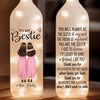 Laughter Is Our Language - Bestie Personalized Custom Bottle Lamp - Gift For Best Friends, BFF, Sisters