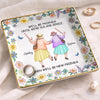 Custom Full-Print Jewelry Dish - Personalized Best Friend Birthday Gifts For Women, Besties, Sisters, BFF  - Besties For A Lifetime