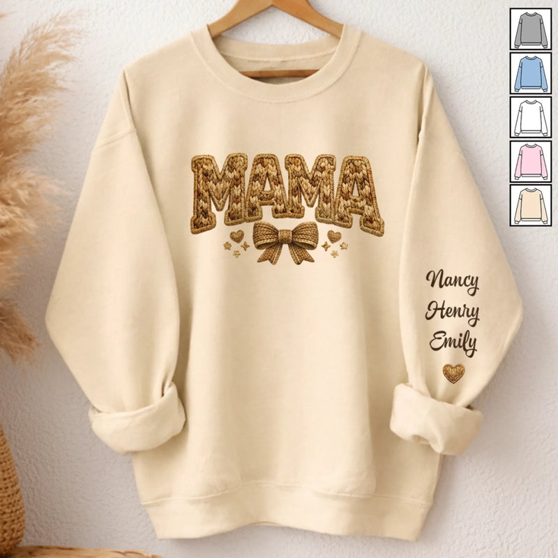 Custom Unisex Sweater, Hoodie - Personalized Mother's Day Birthday Gifts For Mom, Grandma - Proud To Be Grandma