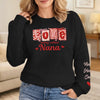 Custom Unisex Sweater, Hoodie - Personalized Mother's Day Birthday Gifts For Mom, Grandma - Heart Of The Family