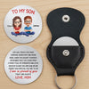 Custom Pocket Hug - Personalized Birthday Gifts For Mom, Son - Carry My Love With You