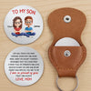 Custom Pocket Hug - Personalized Birthday Gifts For Mom, Son - Carry My Love With You
