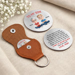 Custom Pocket Hug - Personalized Birthday Gifts For Mom, Son - Carry My Love With You