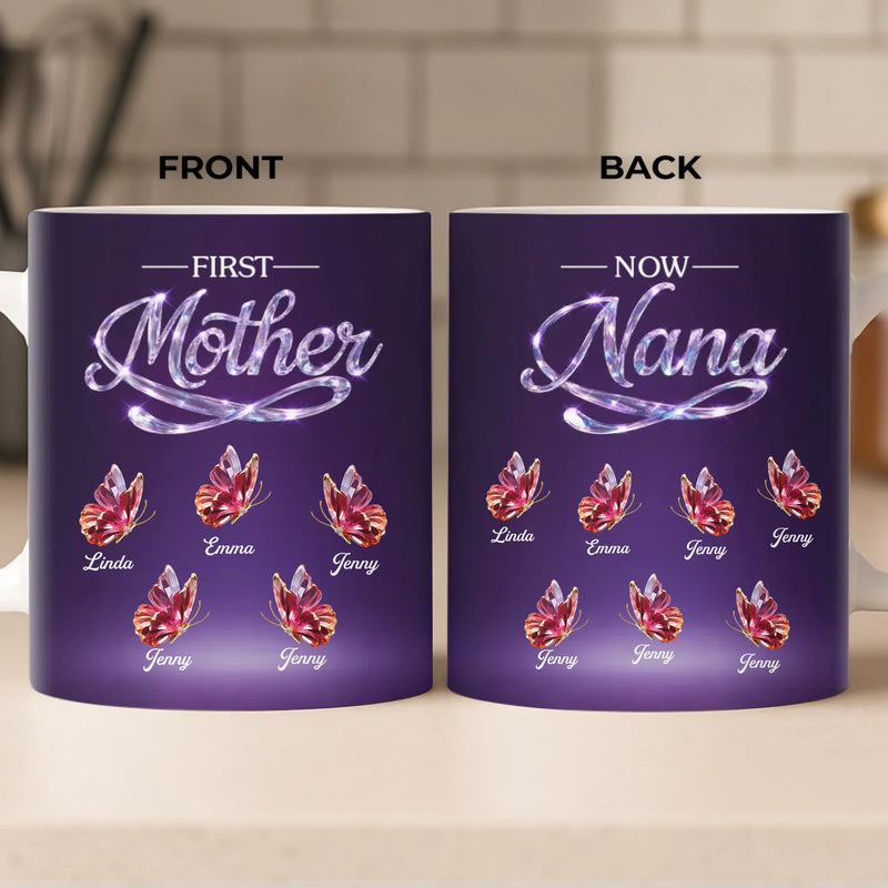Custom Mug - Personalized Mother's Day Gifts For Mom, Grandma - Mom And Grandma Forever
