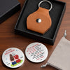 Custom Pocket Hug - Personalized Mother's Day Birthday Gifts For Mom, Daughter, Son - Take This Hug With You Forever