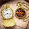 Custom Pocket Watch - Personalized Birthday Gifts For Brother - Brothers Through Every Season