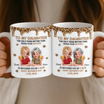 Custom 3D Inflated Effect Printed Mug - Personalized Mother's Day Gifts For Mom, Daughter - Like Mother Like Daughter