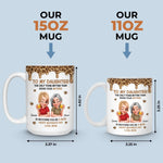 Custom 3D Inflated Effect Printed Mug - Personalized Mother's Day Gifts For Mom, Daughter - Like Mother Like Daughter