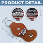 Custom Pocket Hug - Personalized America 250th Anniversary Gifts For Brother - Brotherhood Never Breaks