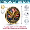 Commemorative Keepsake Coin - America 250th Anniversary Gifts For Women, Men - One Nation Strong And Free