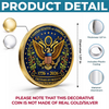 Commemorative Keepsake Coin - America 250th Anniversary Gifts For Women, Men - Strong Roots Bright Future