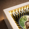 Custom Photo Infinity Mirror Light Box - Personalized Mother's Day Birthday Gifts For Mom - Celebrating Moms With Love