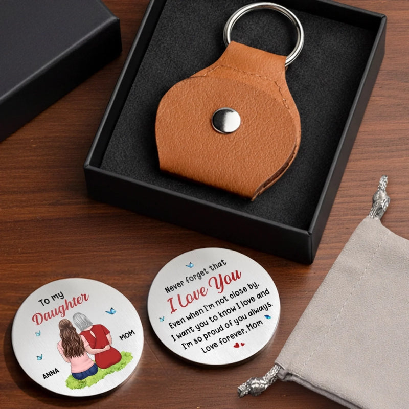 Custom Pocket Hug - Personalized Birthday Gifts For Daughter - Love Without Distance
