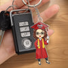 You Belived You Could So You Did - Family Personalized Custom Shaped Acrylic Keychain - Graduation Gift For Family Members, Siblings, Brothers, Sisters