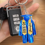 Custom Name Graduation Gifts for Graduates - Personalized Acrylic Keychain