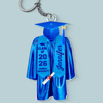 Custom Name Graduation Gifts for Graduates - Personalized Acrylic Keychain