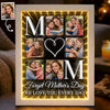 Custom Photo Infinity Mirror Light Box - Personalized Mother's Day Birthday Gifts For Mom - Love You Every Single Day