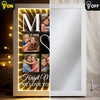 Custom Photo Infinity Mirror Light Box - Personalized Mother's Day Birthday Gifts For Mom - Love You Every Single Day