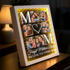 Custom Photo Infinity Mirror Light Box - Personalized Mother's Day Birthday Gifts For Mom - Love You Every Single Day