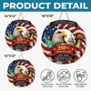 Custom Wood Sign - Personalized America 250th Anniversary Gifts For Mom, Dad, Brother, Sister, Kids - Freedom Looks Good On Us