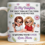 Custom 3D Inflated Effect Printed Mug - Personalized Mother's Day Birthday Gifts For Mom, Daughter - My Favorite Chapter For You