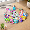 Custom Window Hanging Suncatcher Ornament - Personalized Easter Gifts For Mom, Grandma - Mom And Grandma Forever Loved