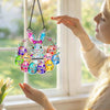 Custom Window Hanging Suncatcher Ornament - Personalized Easter Gifts For Mom, Grandma - Mom And Grandma Forever Loved