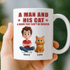 Custom Mug - Personalized Birthday Gifts For Cat Lovers, Cat Mom And Dad - My Cat Runs This House