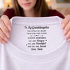 Custom Inside Neck Print T-Shirt - Personalized Birthday Gifts For Granddaughter - Beautiful Inside And Out