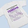 Custom Word Search Puzzle Unisex T-shirt, Premium T-shirt, Hoodie - Personalized Mother's Day Birthday Gifts For Mom, Grandma - The Best Title I’ve Ever Had