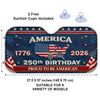 Custom Auto Windshield Sunshade, Car Window Protector - Personalized America 250th Anniversary Gifts For Women, Men - One Nation, Endless Pride