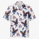 Custom Unisex Tropical Hawaiian Aloha Shirt - Personalized America 250th Anniversary Gifts For Women, Men -  American Spirit Island Style