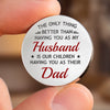 Custom Pocket Hug - Personalized Anniversary Wedding Gifts For Husband And Wife, Him And Her - Hugs You Can Keep